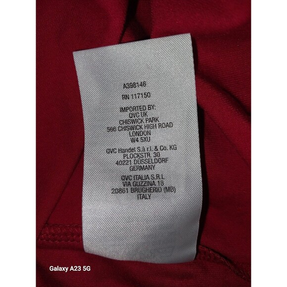 Belle By Kim Gravel Women’s Medium Tank Top Lot Of 2 Green Red - Picture 6 of 11